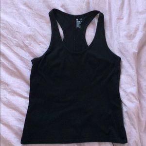 organic cotton racer back tank top